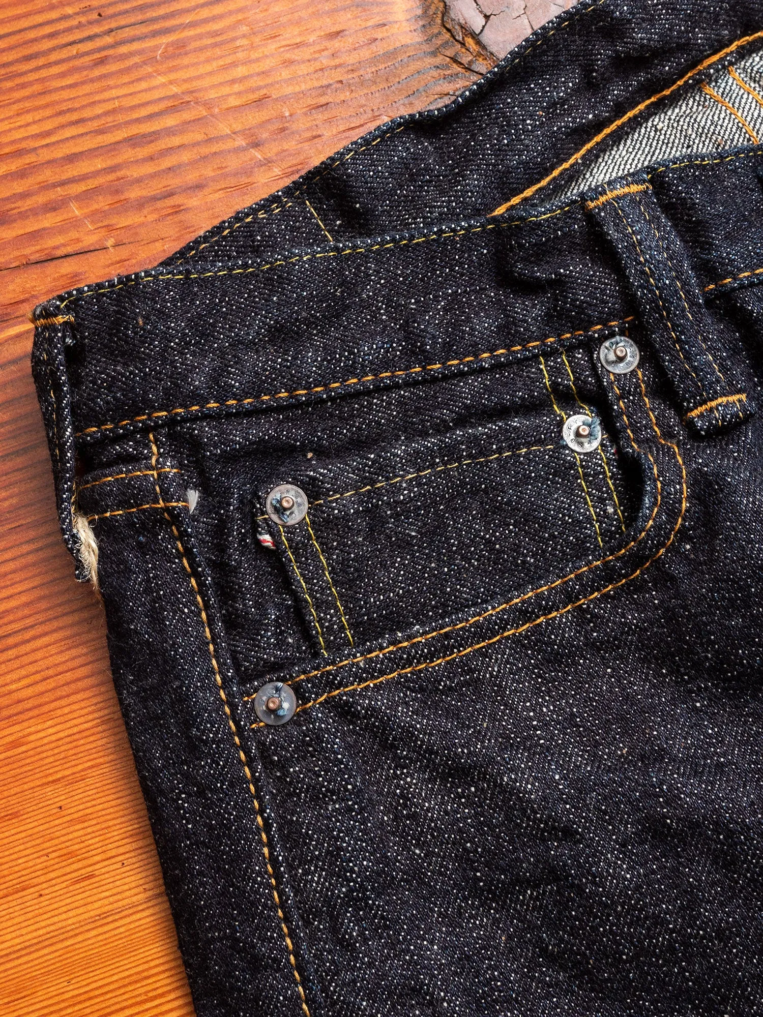 1108SR "Super Rough" 15.5oz Selvedge Denim - Slim Straight Fit