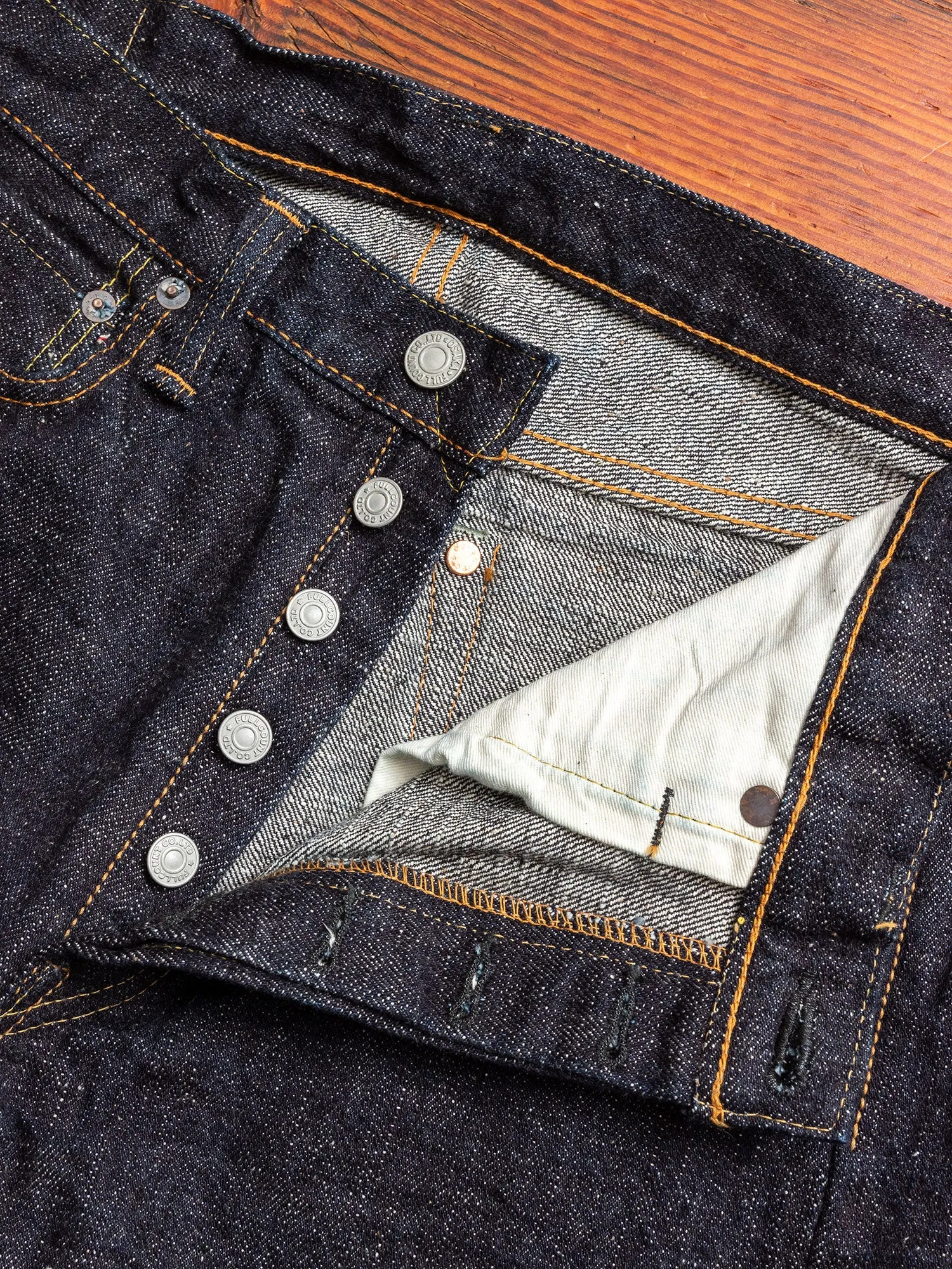 1108SR "Super Rough" 15.5oz Selvedge Denim - Slim Straight Fit