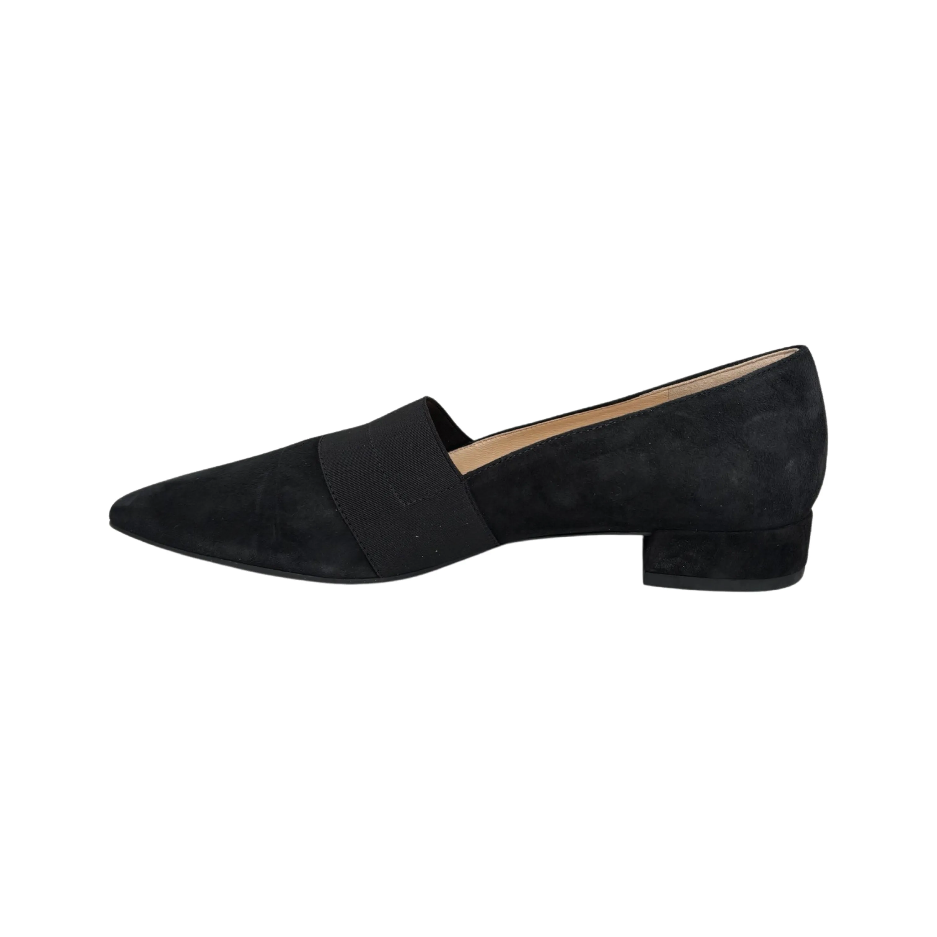 172042 Black Suede Flat