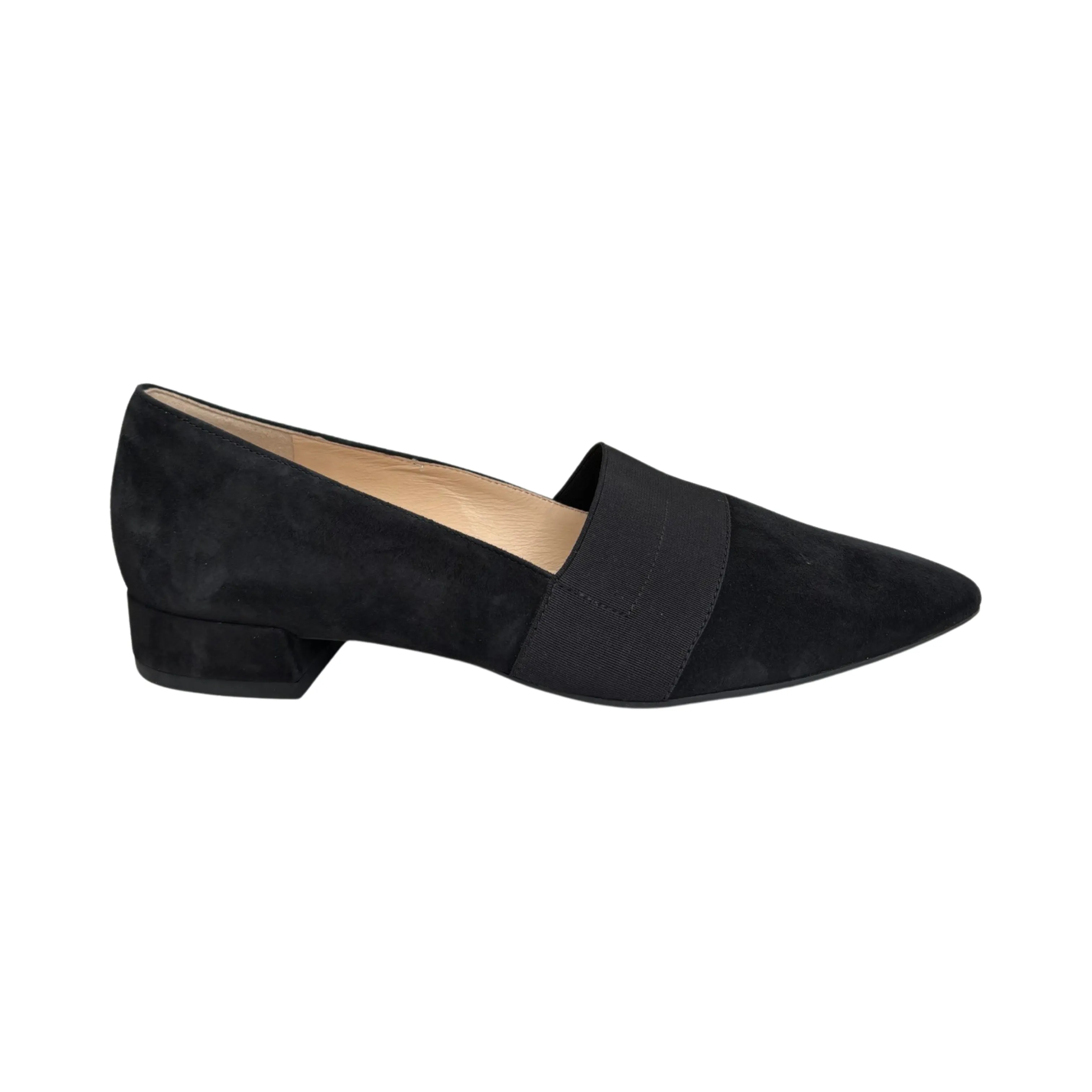 172042 Black Suede Flat