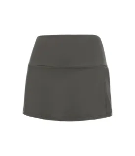 196045-025 | STRAIGHT SKIRT -13" | ASPHALT