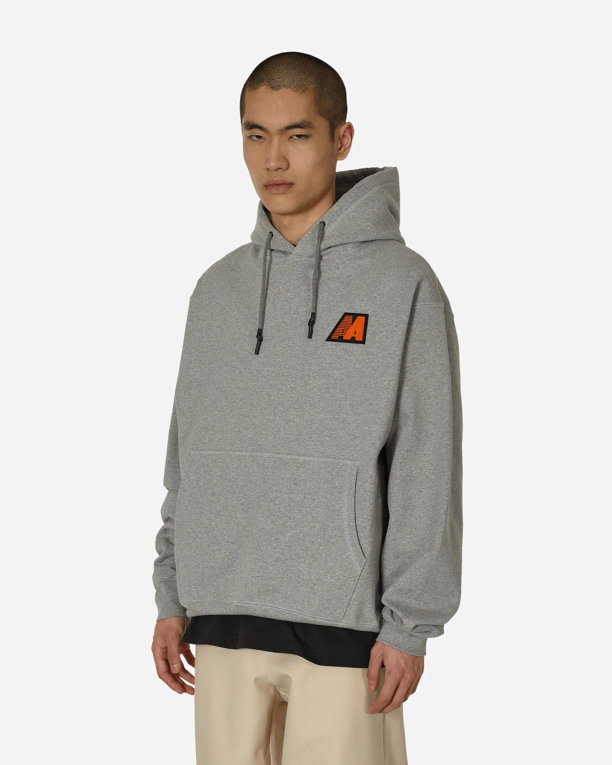 AA Logo Hoodie Light Grey