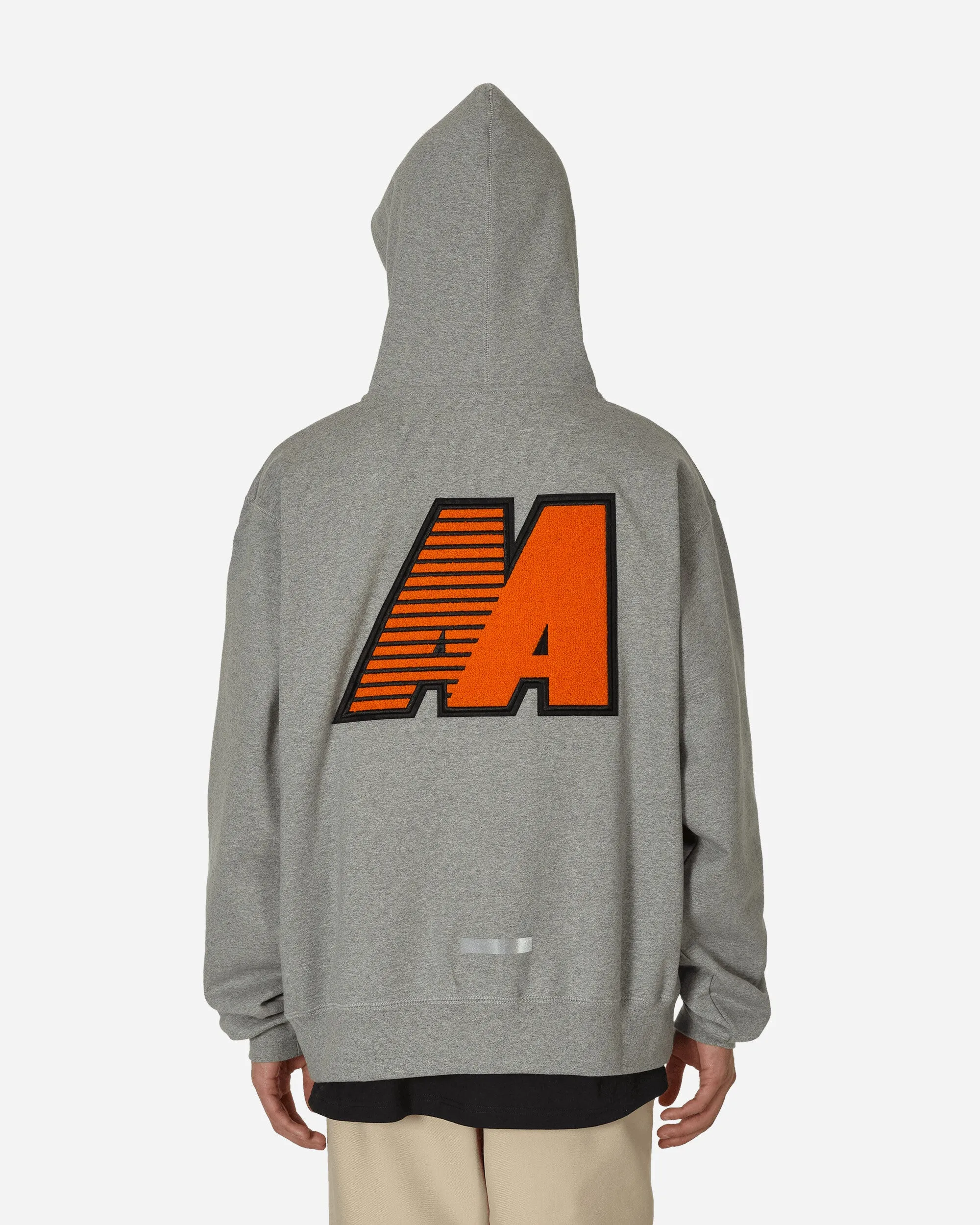 AA Logo Hoodie Light Grey