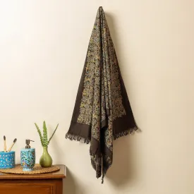 Ajrakh Block Printed Handloom Cotton Towel