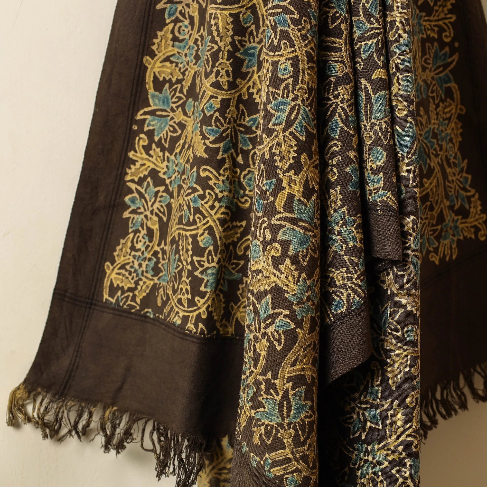 Ajrakh Block Printed Handloom Cotton Towel