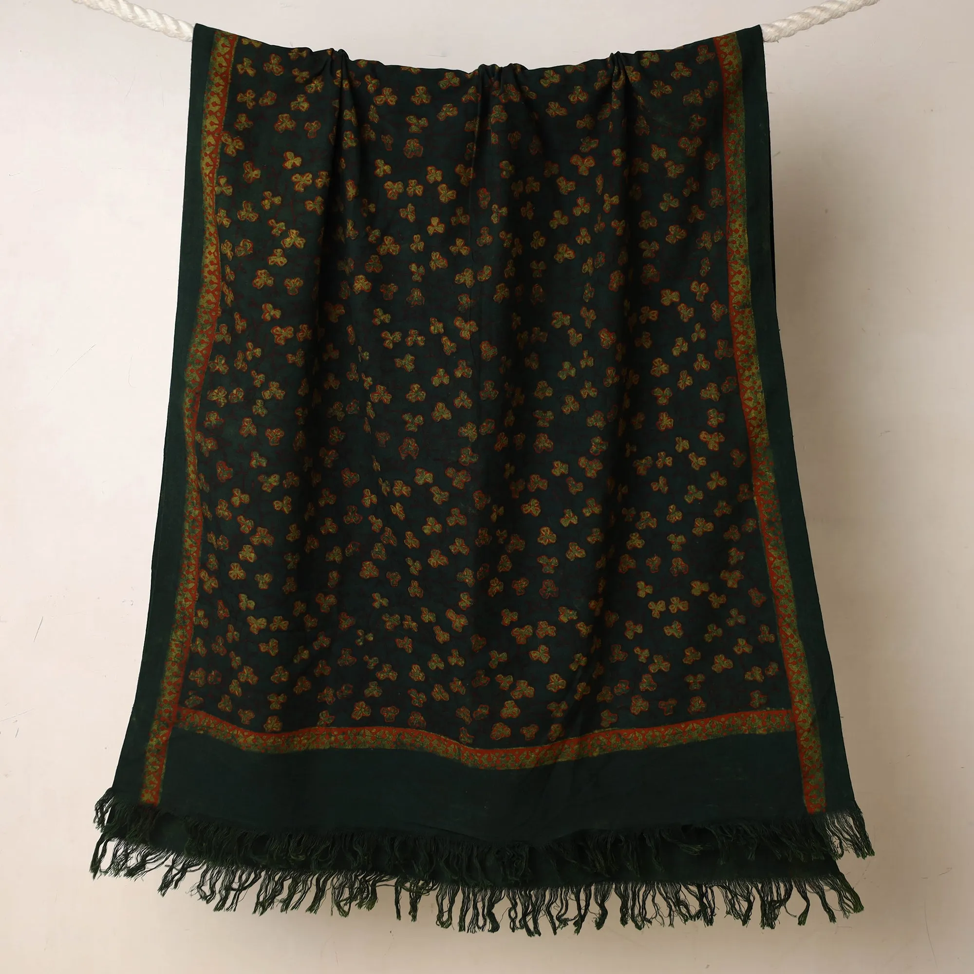 Akola Block Printed Pure Handloom Cotton Towel