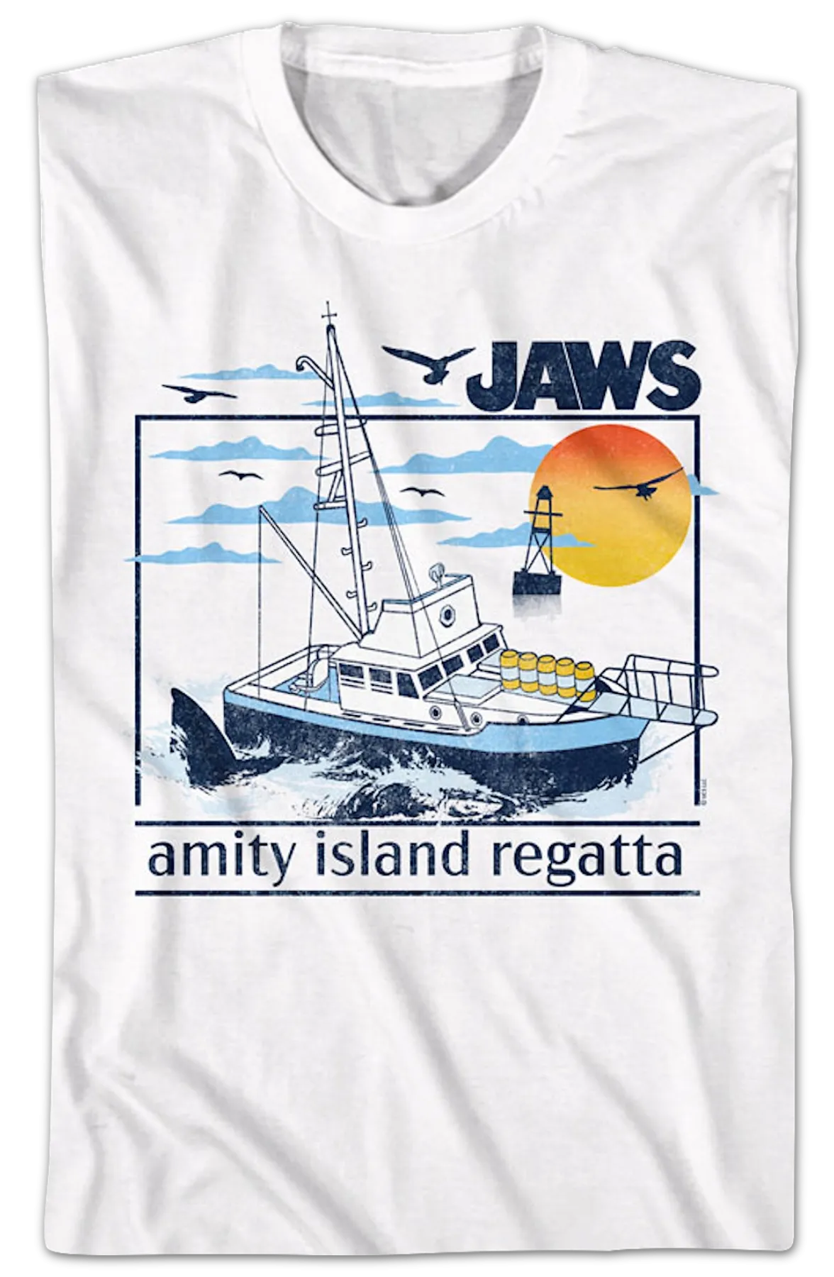 Amity Island Regatta Jaws T-Shirt