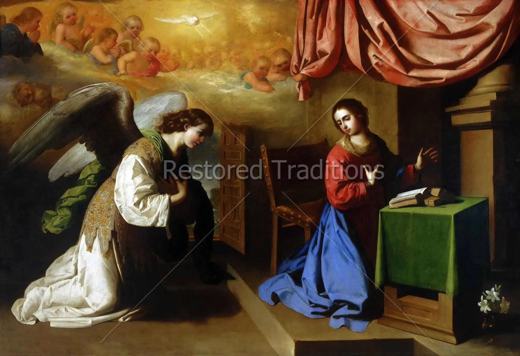 Annunciation – Zurbaran