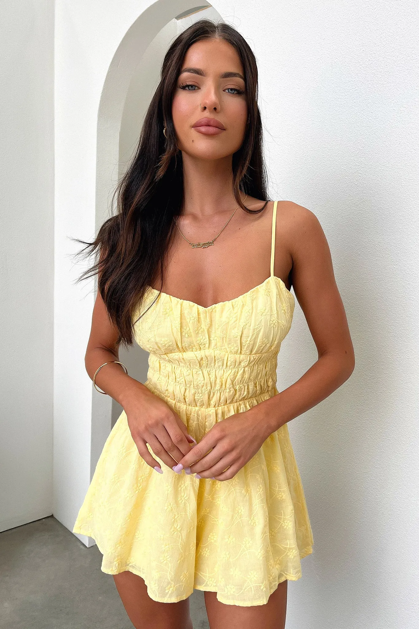 Armida Playsuit - Yellow