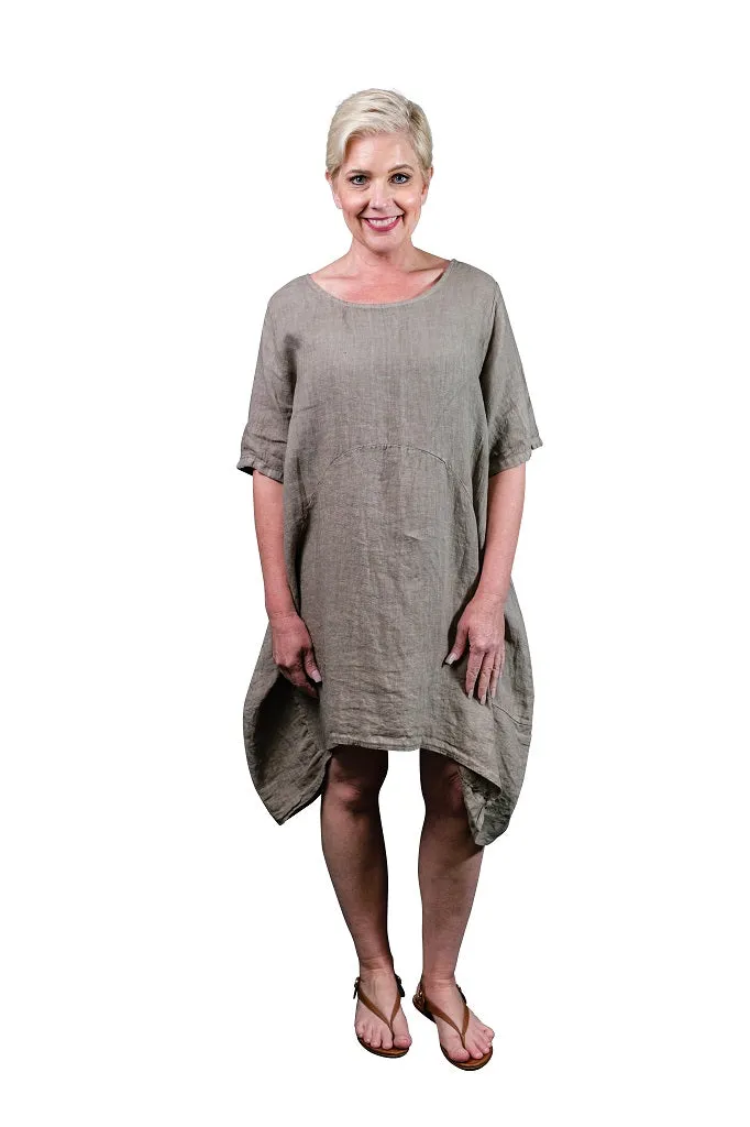 Avery Linen Dress (DSS111)