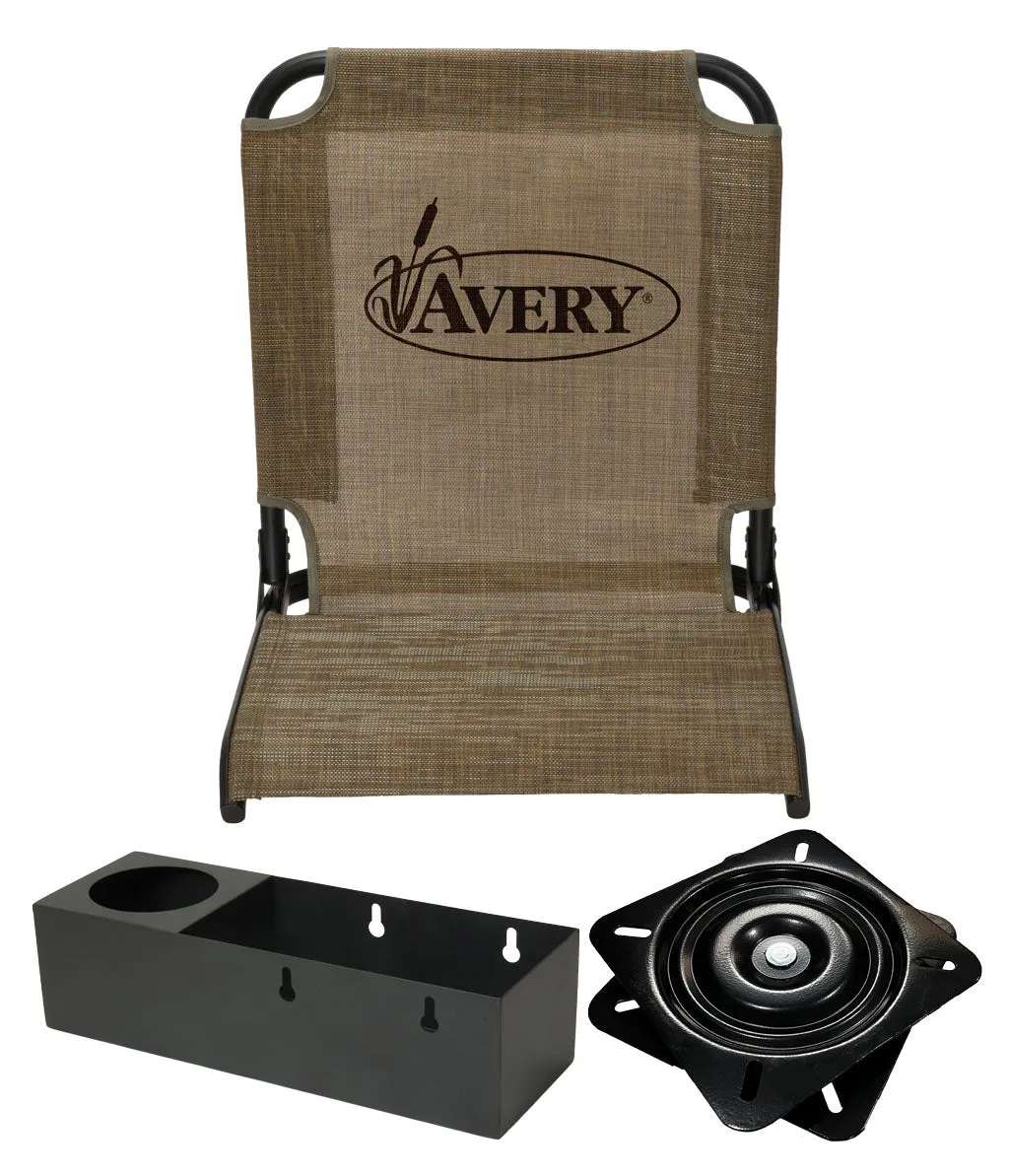 Avery Quick-Set Boat Seat w/Tray