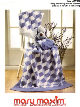 Baby Tumbling Blocks Blanket Pattern