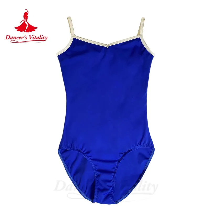 Ballet Dance Leotartds for Women's Dance Practice Set Body Color Matching Suspender Jumpsuit Adult Yoga Art Exam Body Suit