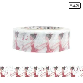 Ballet Dancer Ballerina Washi Tape Shinzi Katoh Design