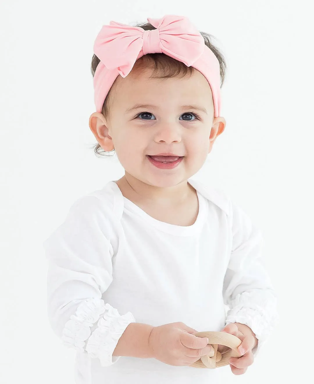 Ballet Pink Big Bow Headband