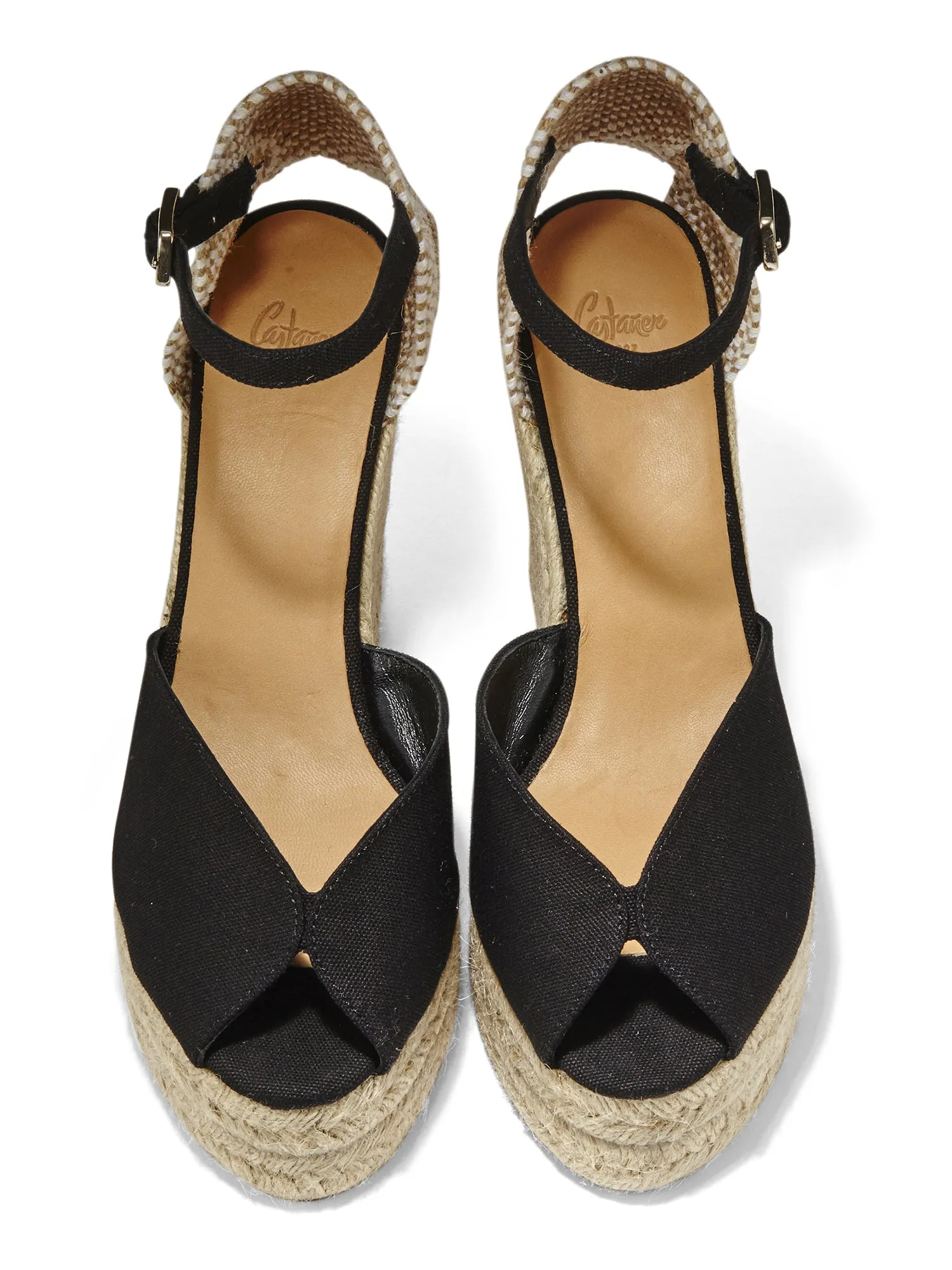 Bianca Canvas Wedge Espadrille Sandal