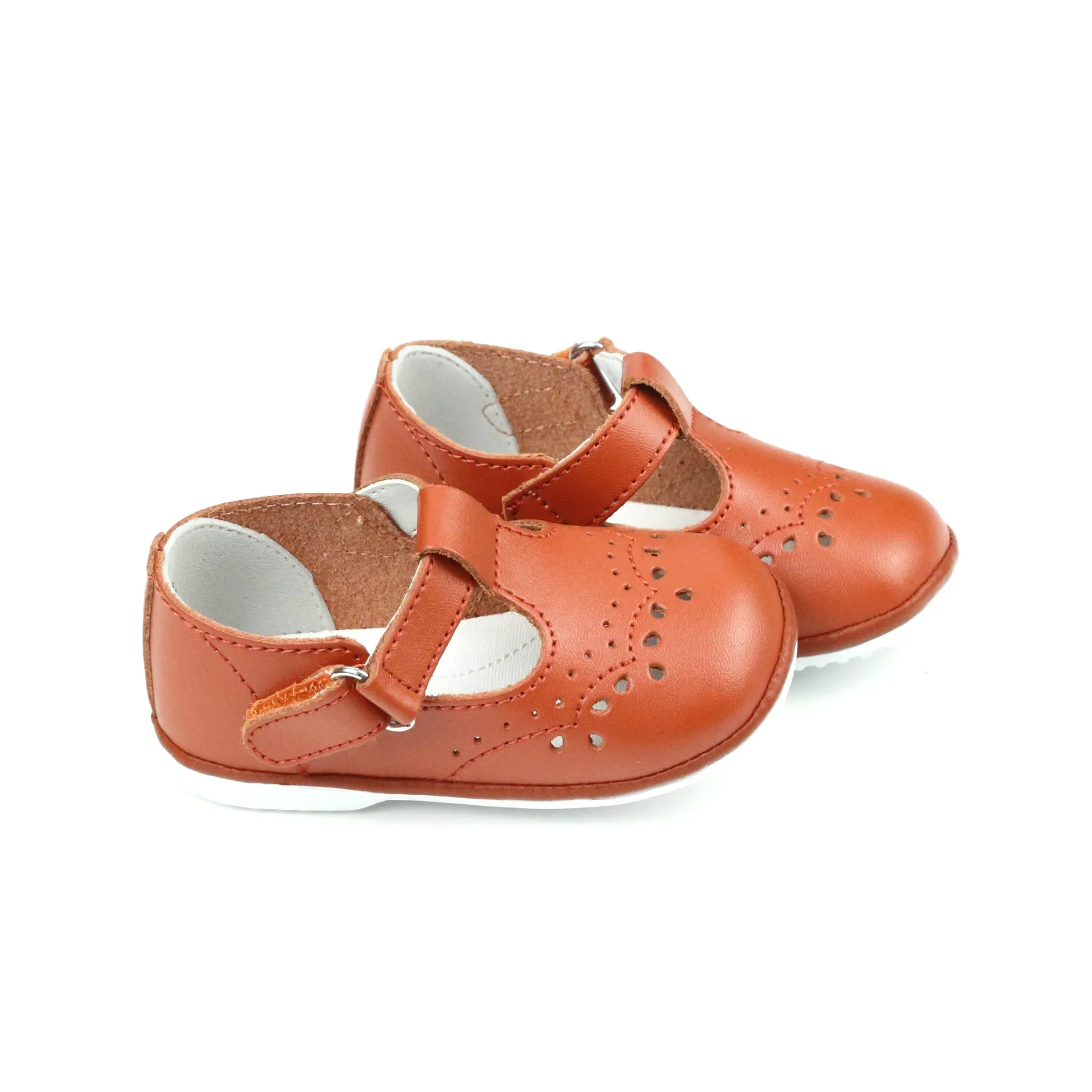 Birdie Leather T-Strap Mary Jane (Baby)