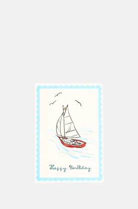 Birthday Boat Card