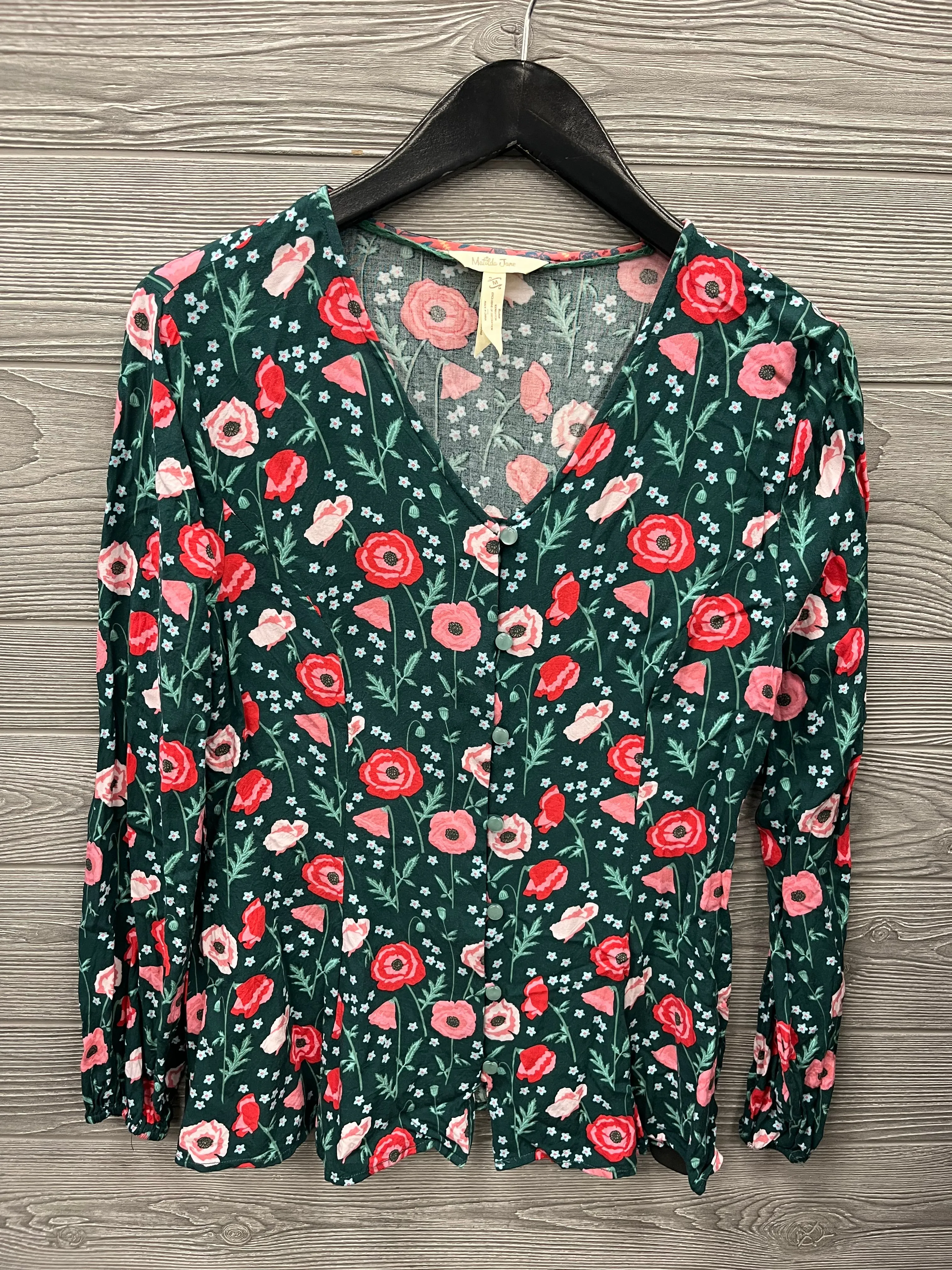 Blouse Long Sleeve By Matilda Jane  Size: M