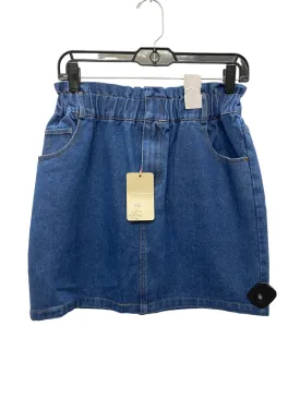 Blue Denim Skirt Mini & Short Entro, Size S