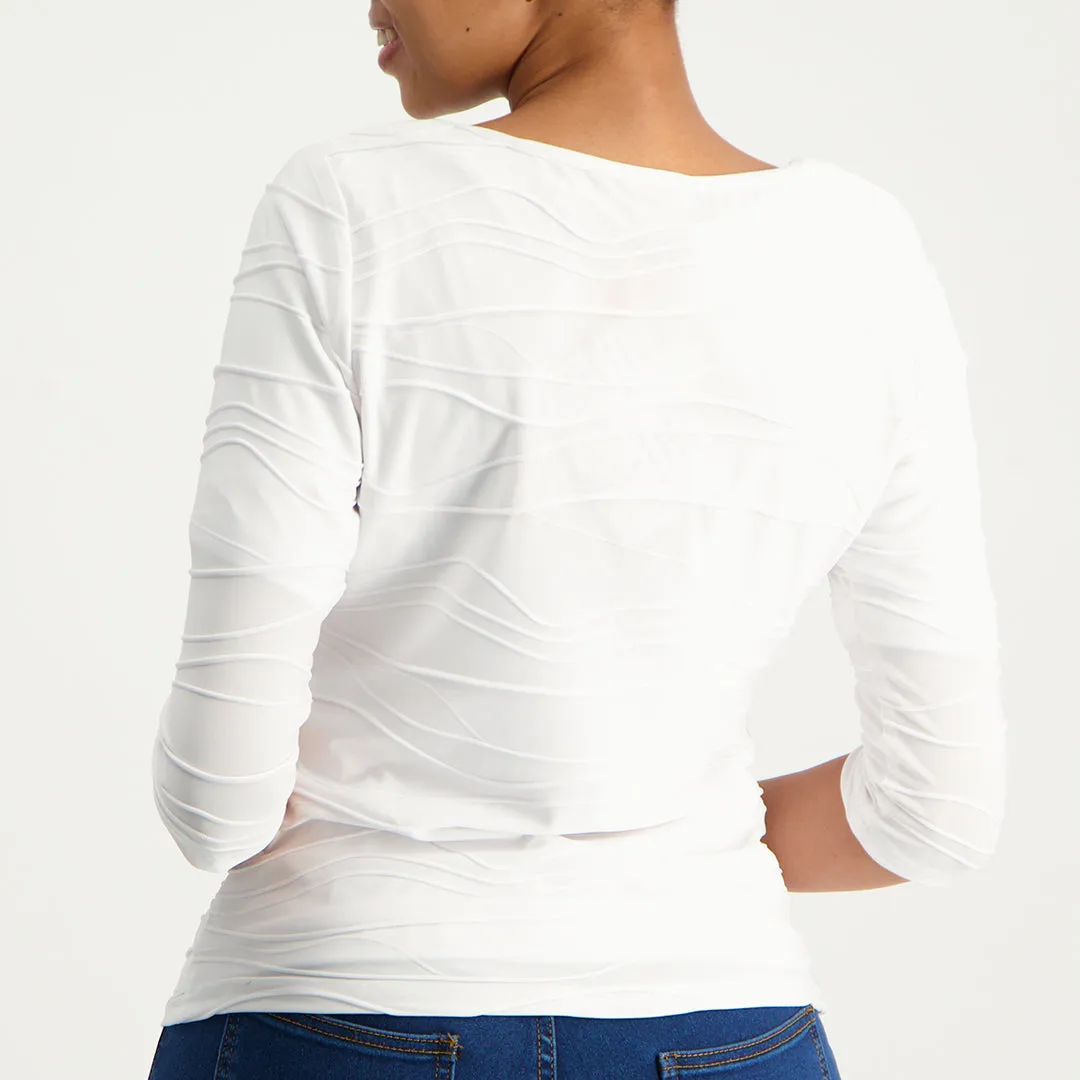 Boat  Sleeve Top