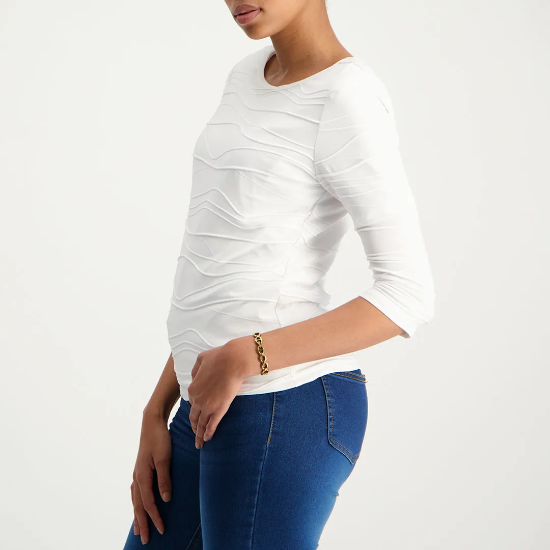 Boat  Sleeve Top