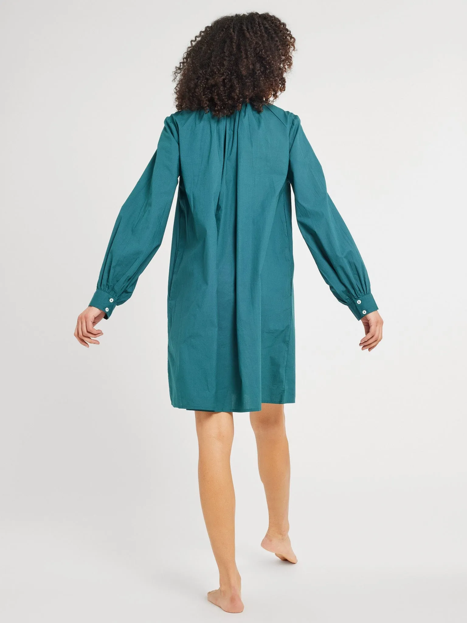 Bonnie Dress in Emerald