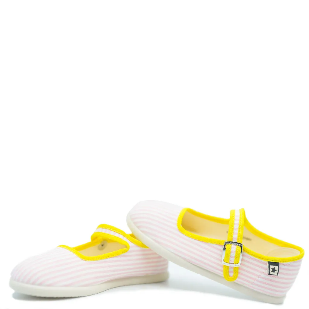 Bonton Pink Stripe Mary Jane