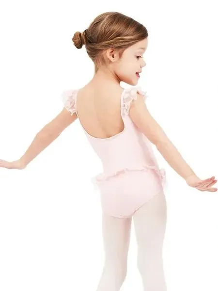 CAPEZIO 11592C FLUTTER SLEEVE CAMISOLE LEOTARD