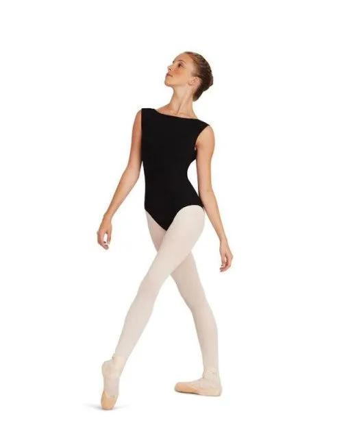 Capezio boatneck leotard with low back-CC220