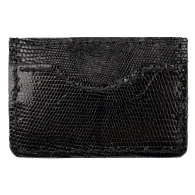 Card Case - Black Lizard