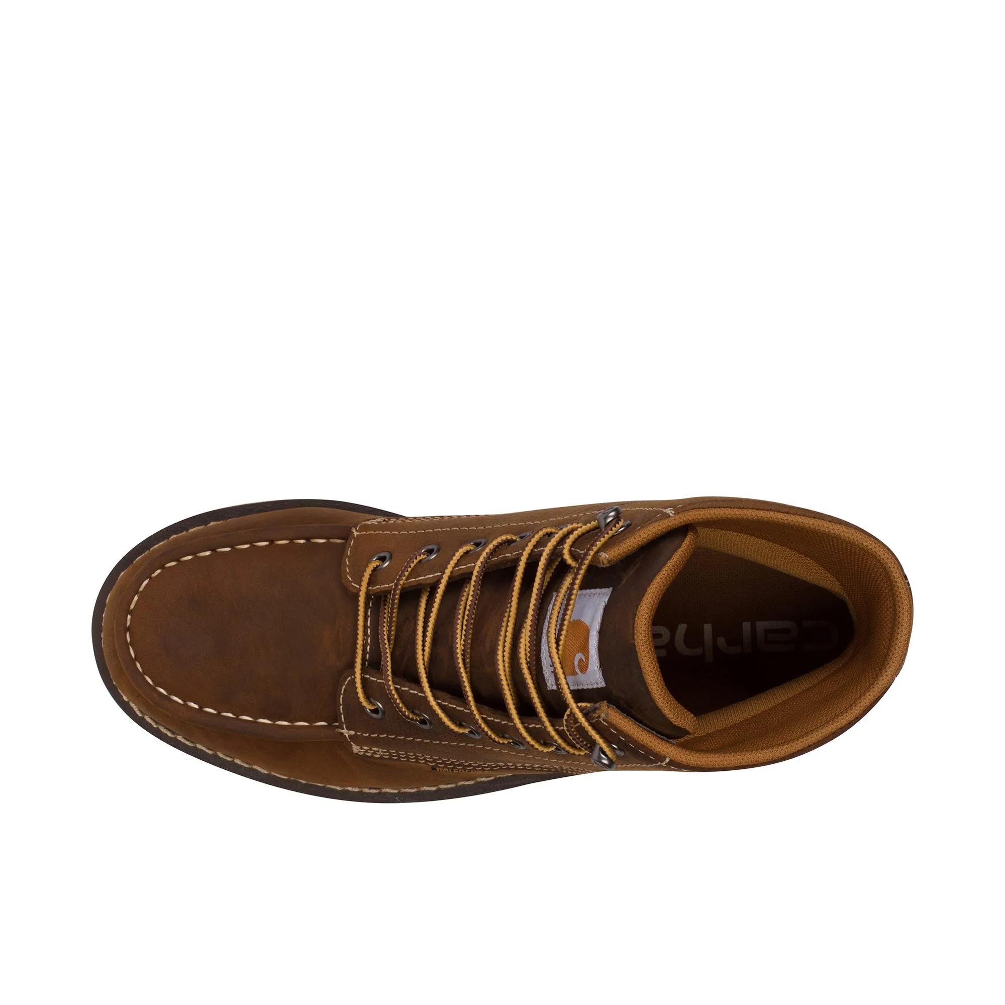 Carhartt 6 Inch Moc Steel Toe Dark Brown Oil Tanned