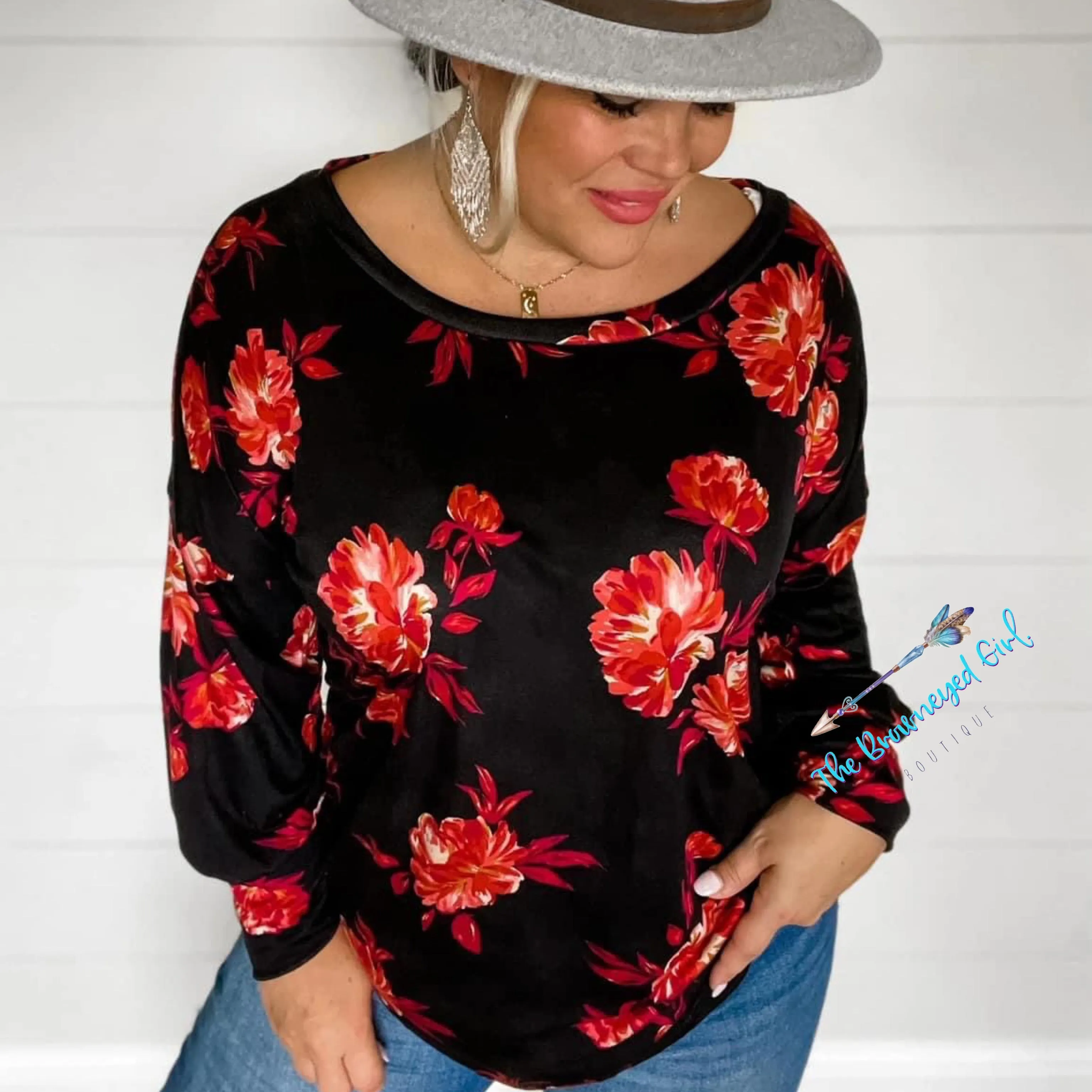 Caroline Floral Top