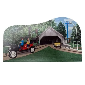 Cedar Point Cat's Meow Antique Cars Shelf Sitter