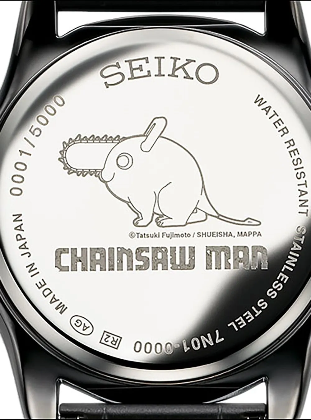 CHAINSAW MAN × SEIKO COLLABORATION WATCH LIMITED EDITION MADE IN JAPAN