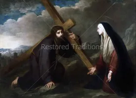 Christ Meets His Mother While Carrying the Cross – Murillo