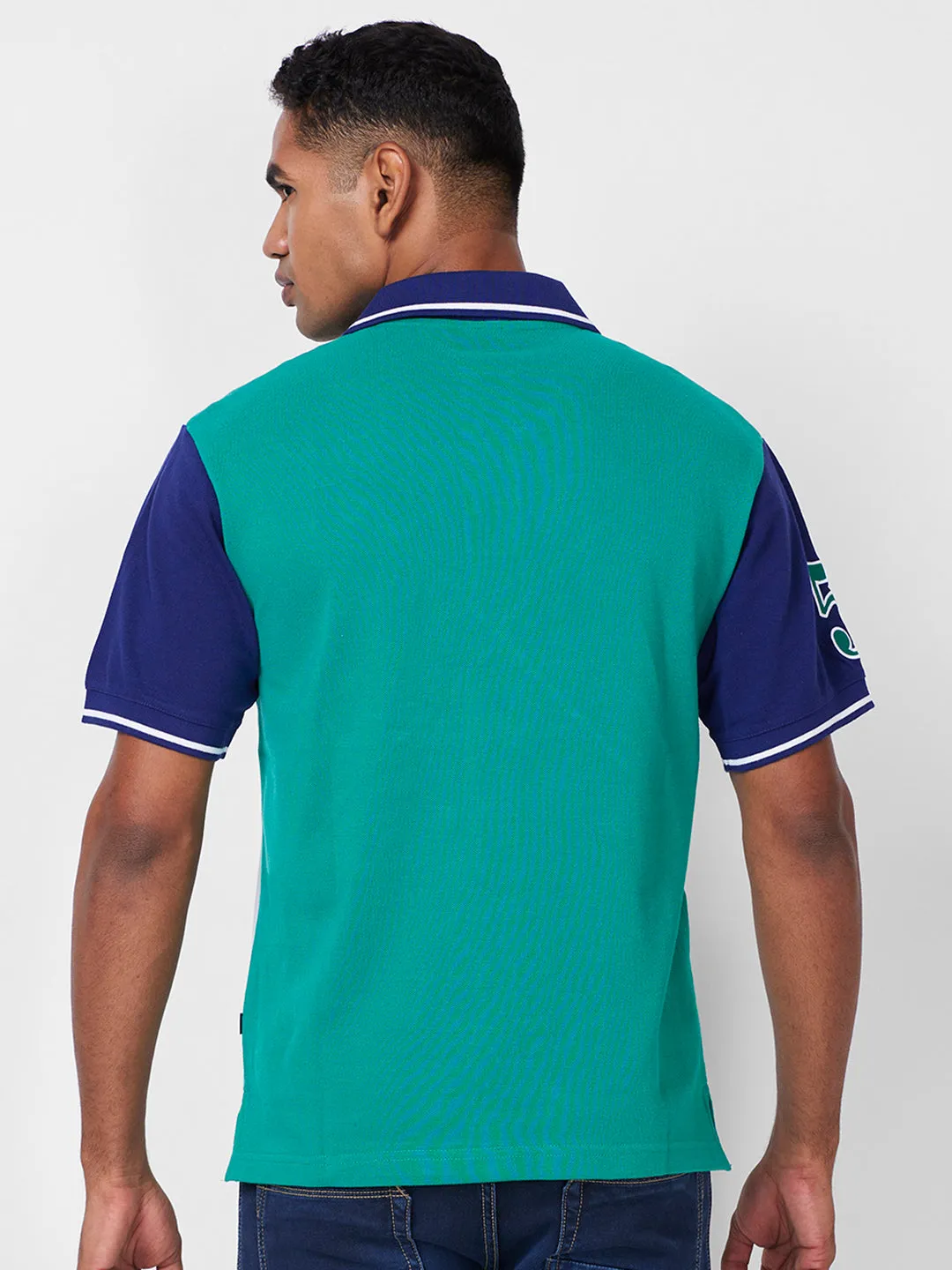 Colour Block Polo