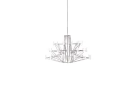 Coppelia Small Suspension Lamp - Chrome