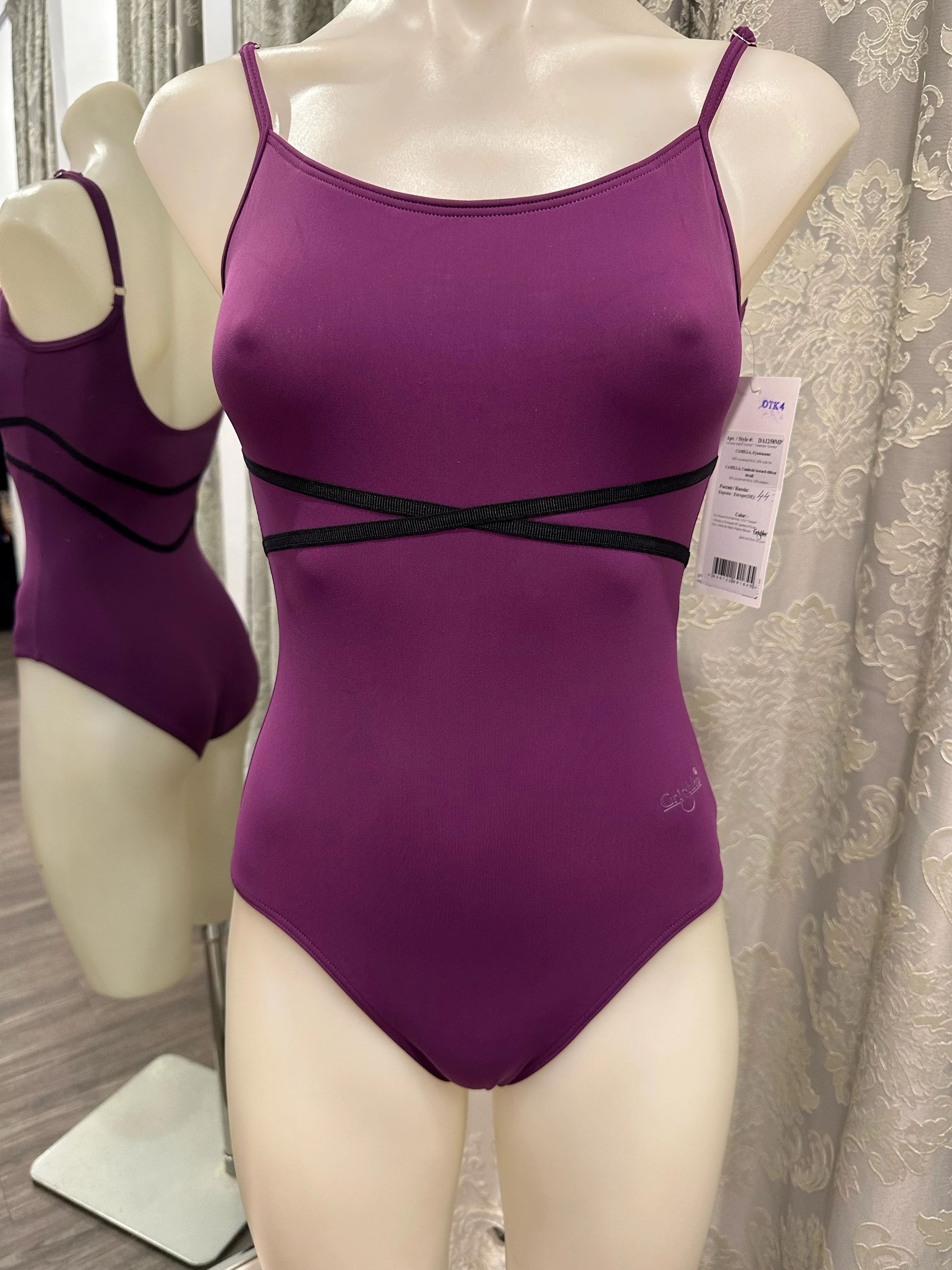 DA1258 Leotards- Purple exclusively for Ballet Emporium