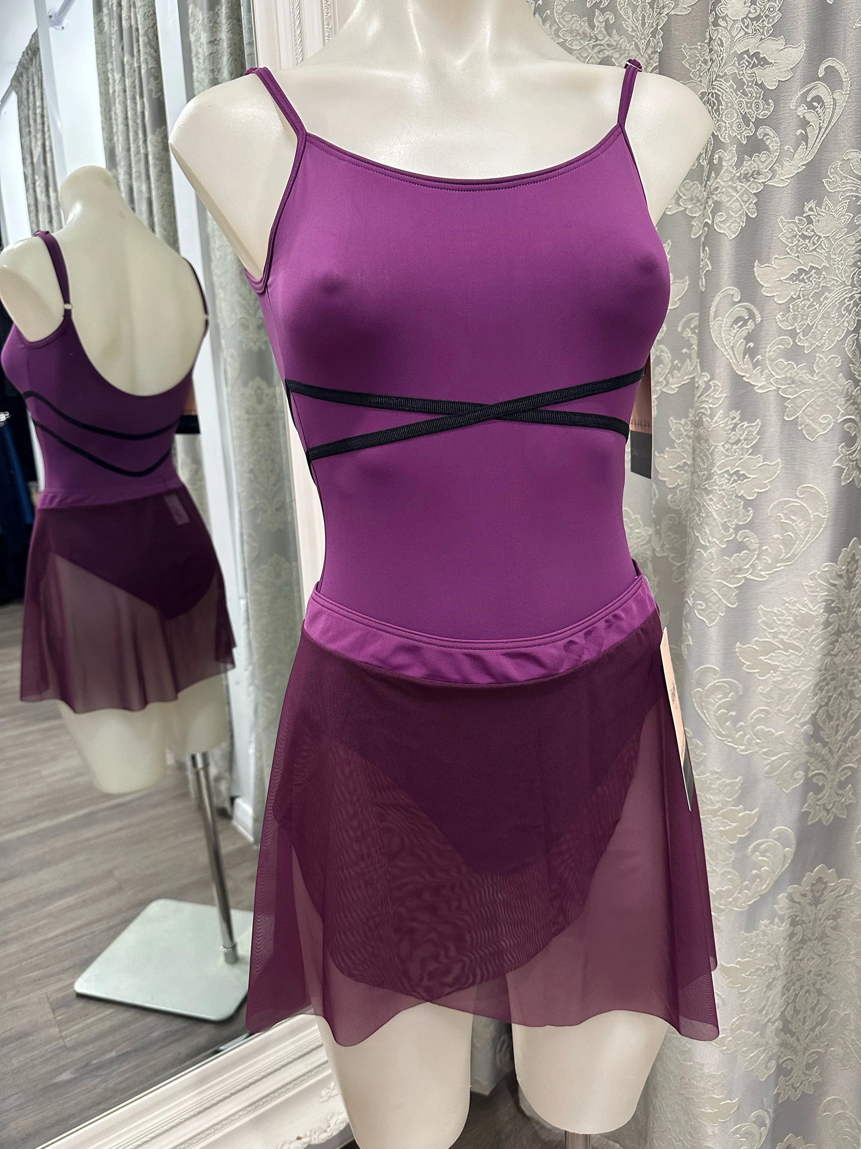 DA1258 Leotards- Purple exclusively for Ballet Emporium