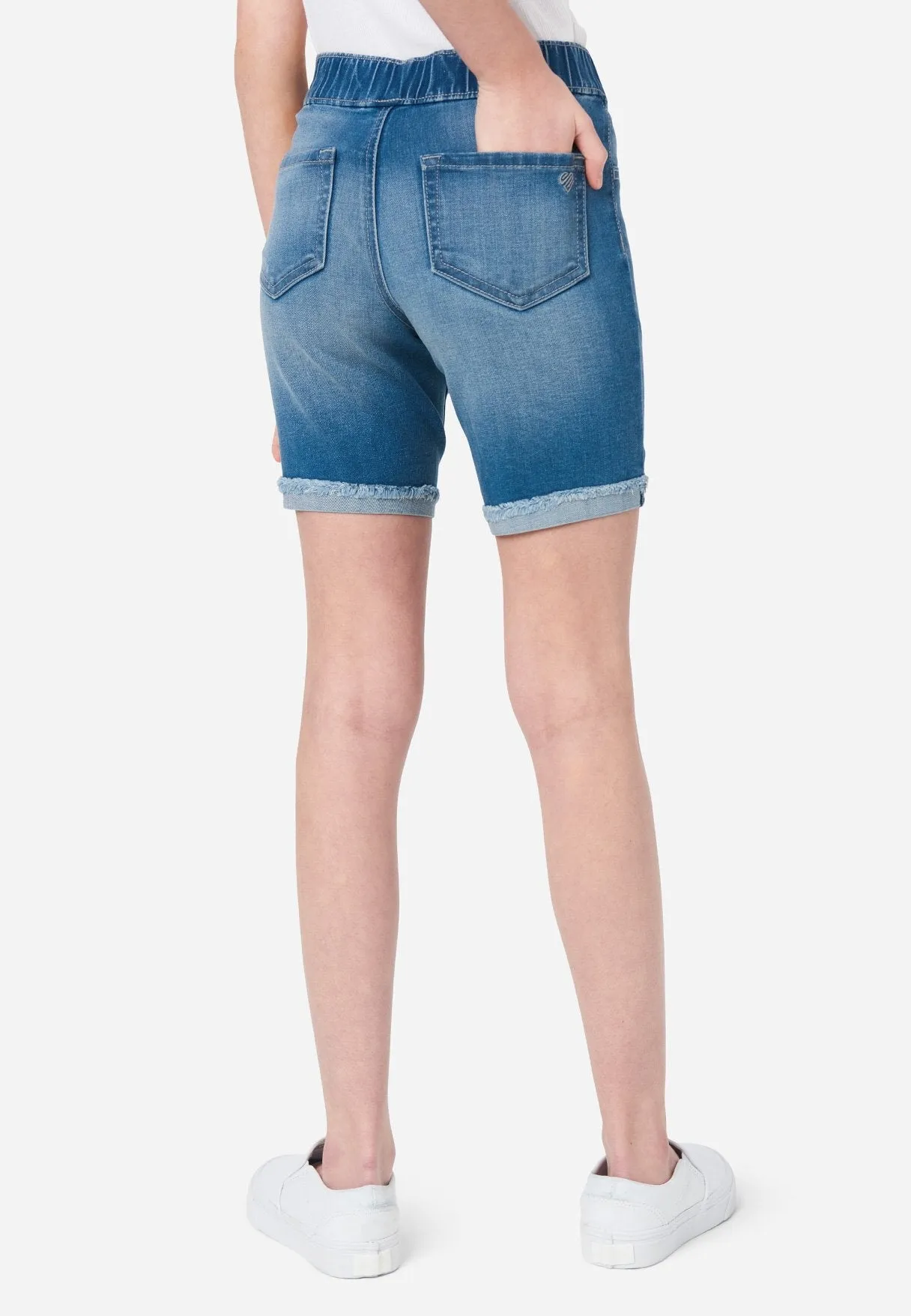 Denim Bermuda Shorts