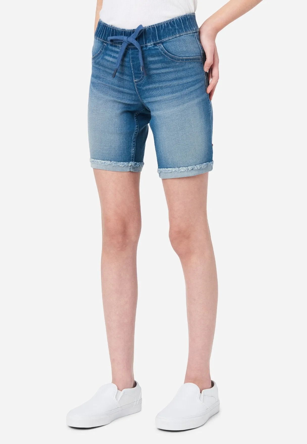 Denim Bermuda Shorts