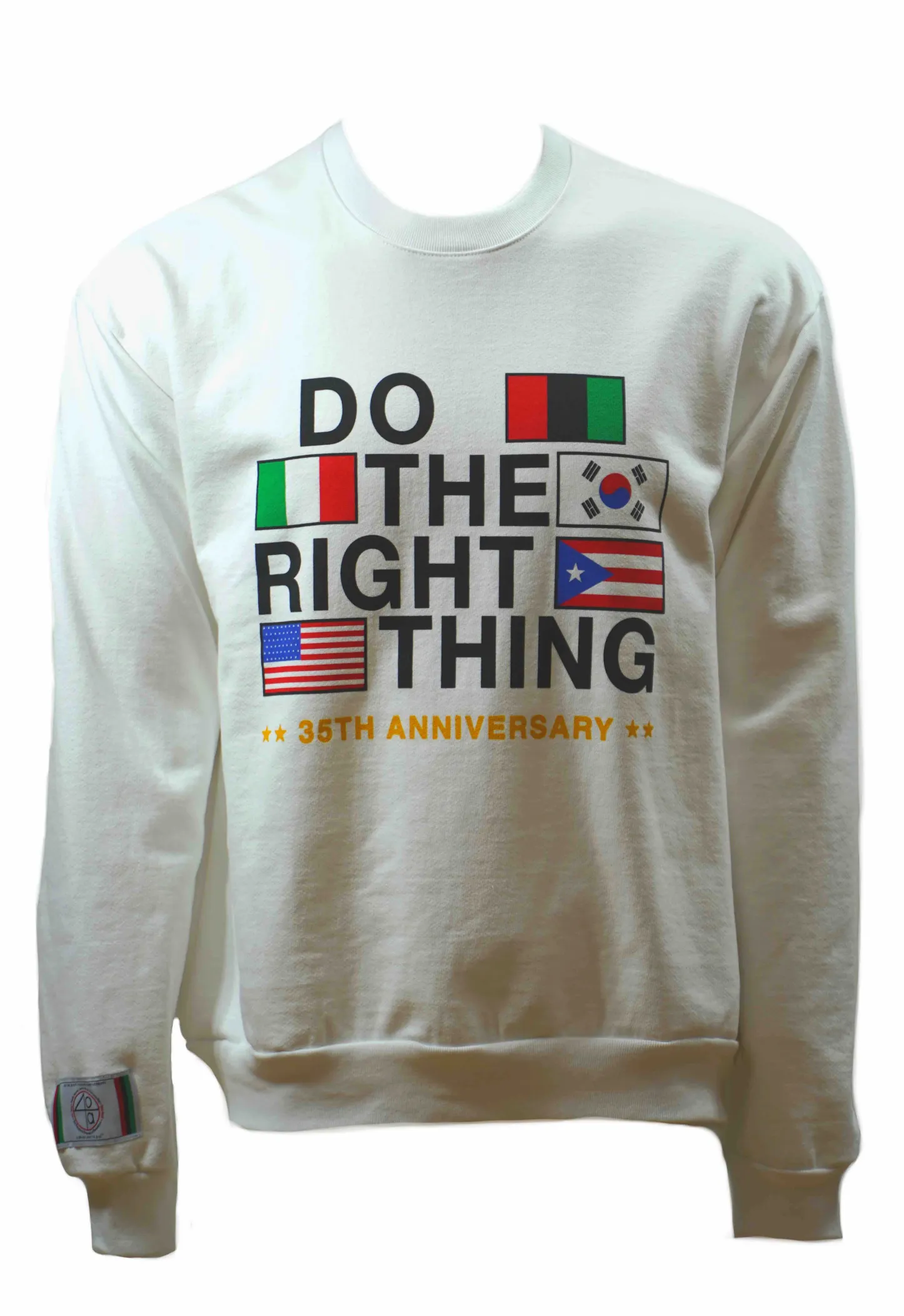 Do The Right Thing Crewneck (White)