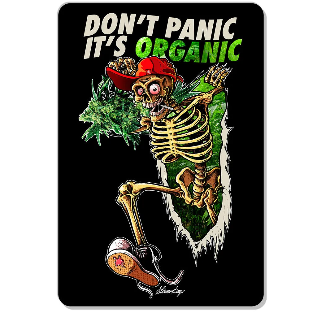 Dont Panic Greens 12x8" Dab Mat