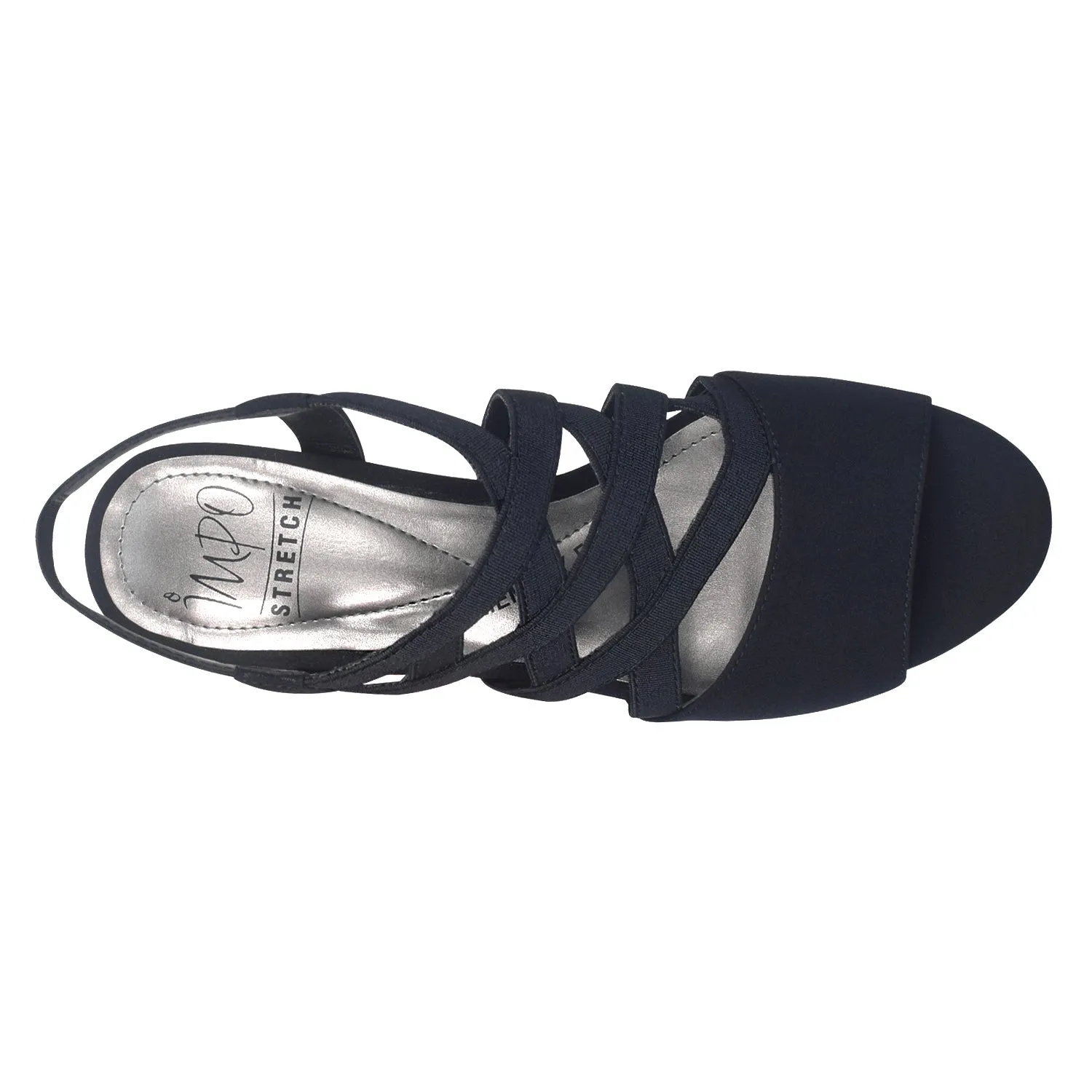 Eduvina Stretch Elastic Sandal with Memory Foam