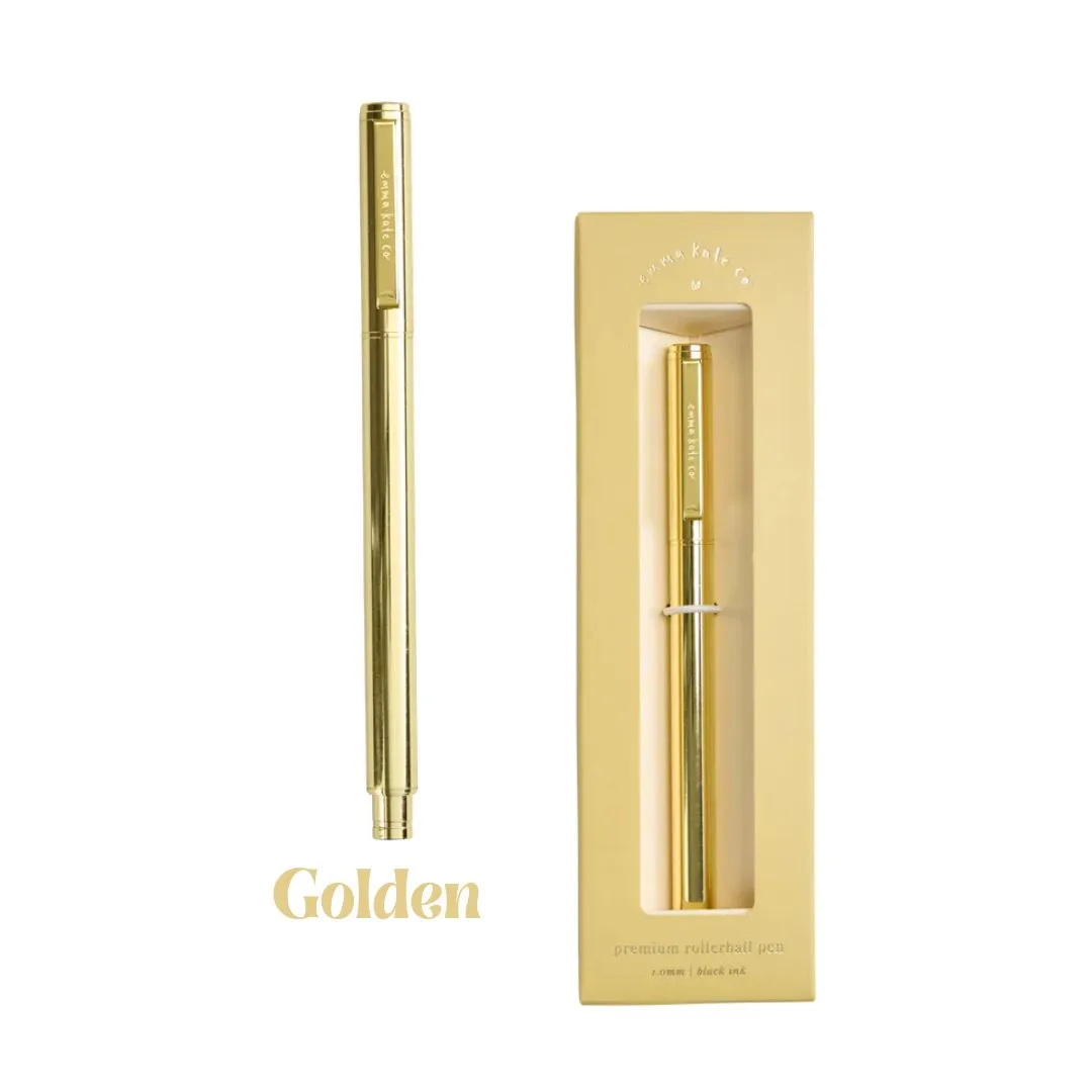 Emma Kate Co. Metal Rollerball Pen - Various