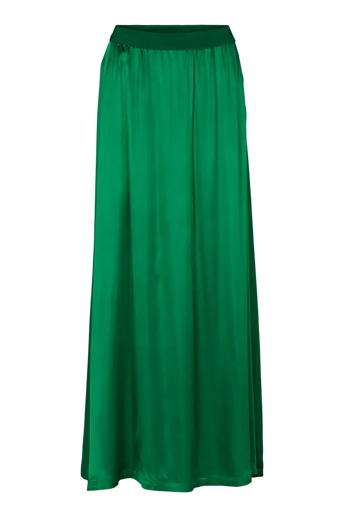 Flora Wide Skirt - Green Jacket