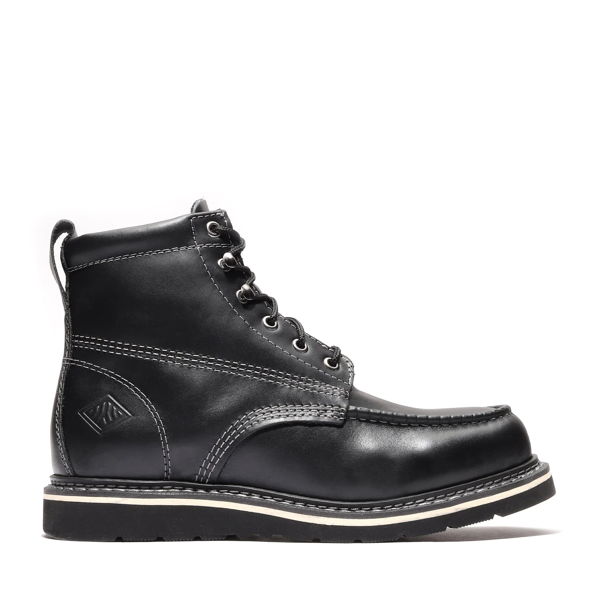 FRONTIER CLASSIC 6" MOC TOE JET BLACK