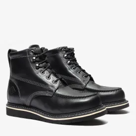 FRONTIER CLASSIC 6" MOC TOE JET BLACK