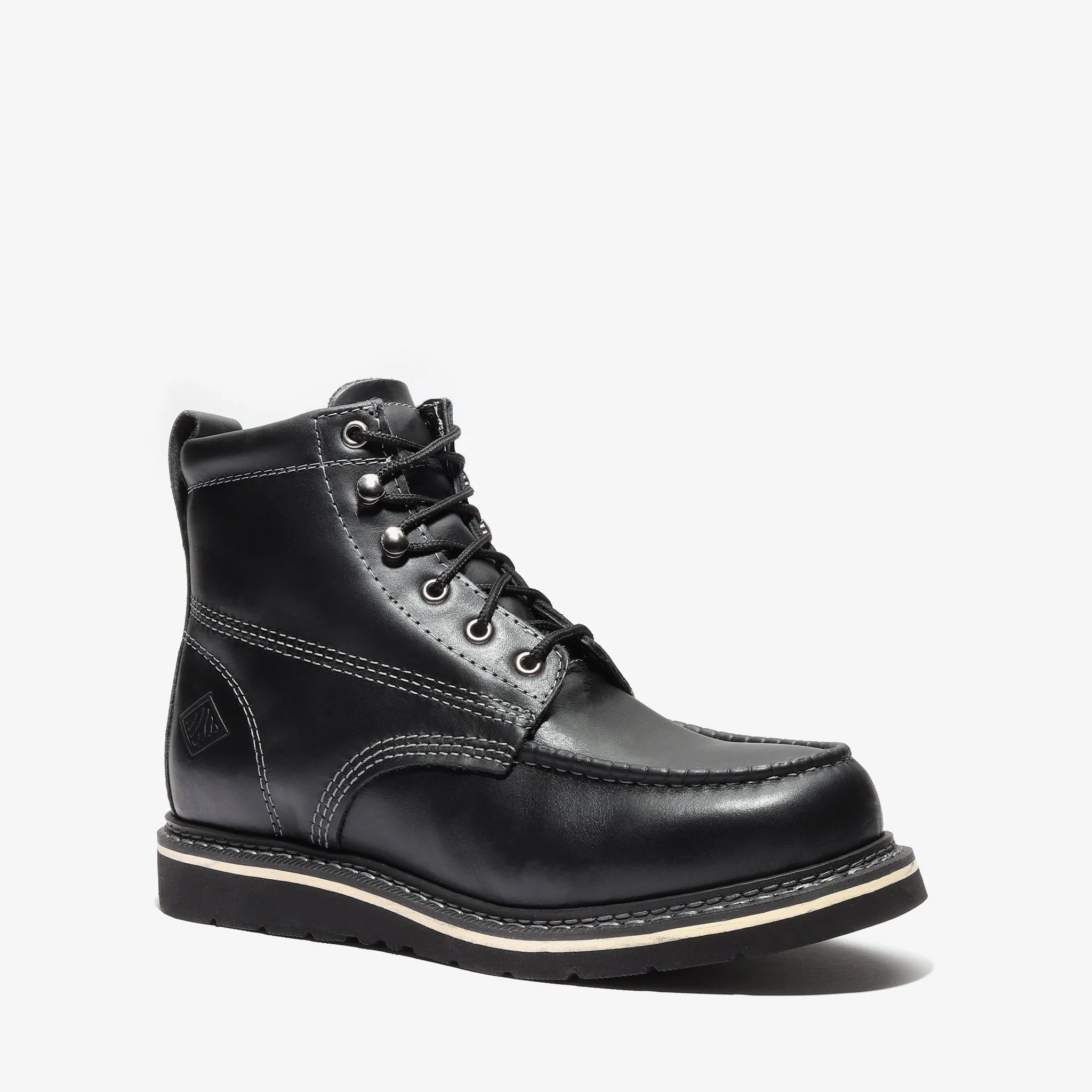 FRONTIER CLASSIC 6" MOC TOE JET BLACK